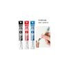 Pentel EnerGel Gel Ink Ballpoint Pen 0.4mm Sax Blue Barrel Black Ink Pack of 10