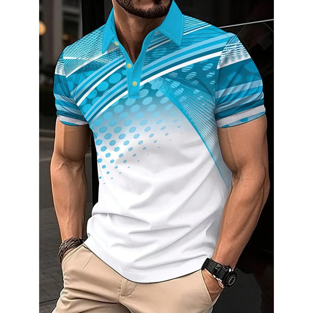 Summer comfortable men s casual polo shirt short sleeved S