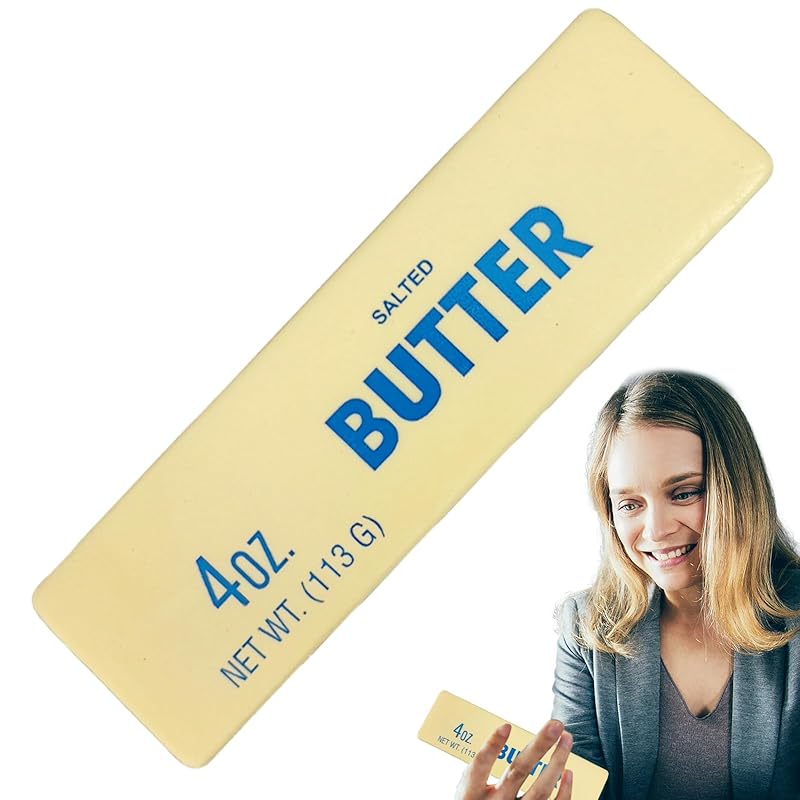 Игрушка-антистресс «Масло» | Веселая игрушка-сжималка для детей и взрослых | Сенсорная игрушка «Масляный стик» с ароматом | Материал ПУ с медленным восстановлением, снимает стресс и