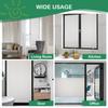 Matte Window Privacy Film Frosted Glass Heat Control UV Blocking Static Cling Opaque Self Adhesive Sticker for Home Office