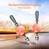 Hand Crank Drill All Steel Casting Drilling Drill Portable Mini Manual Drill with Double Pinions Hand Drill Tool for