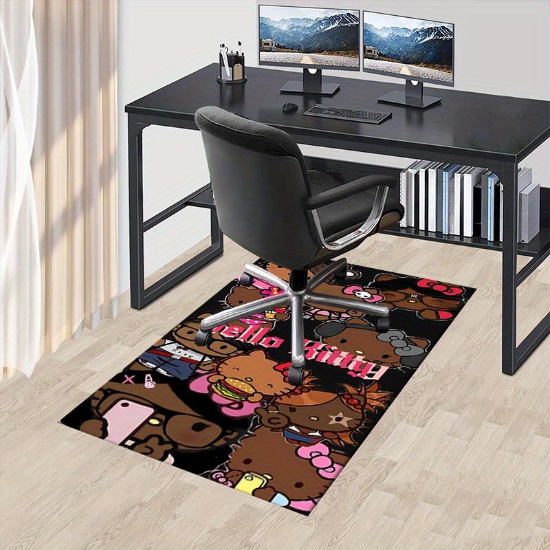 

Office Rug Hello Kitty, Kawaii Anti-Slip Rug, Machine Washable for Living Room, Bedroom, Office, Multiple Sizes, Bedroom Mat, Decorative Mat, Durable 60cm by 90cm