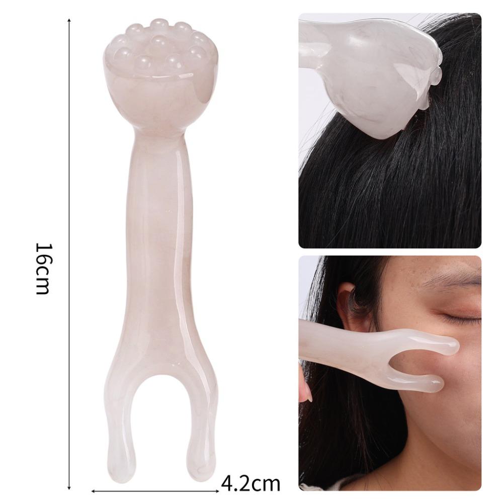Acupunctur Trigger Design Resin Massager Head Massager  for Relieve Muscle Tension Boost Blood Flow