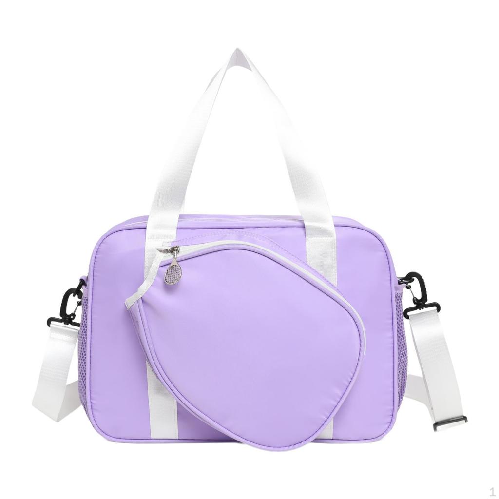 Carrying Bag, Pickleball Bags, Versatile, Spacious Design, Badminton Shoulder Handbag