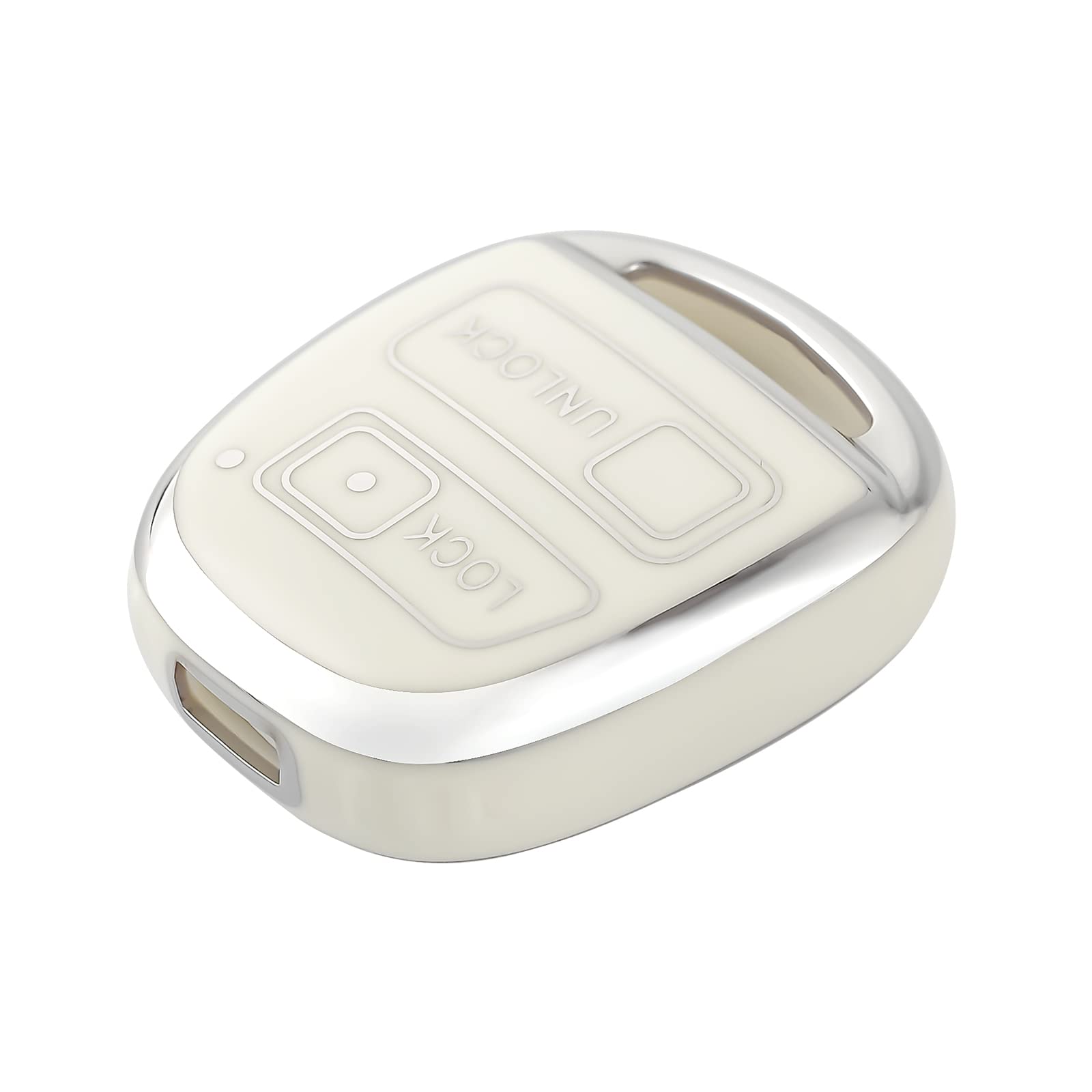 

OFFCURVE Toyota / Daihatsu Smart Key Case, Key Cover, 2 Buttons, Shockproof, Scratch-Resistant, Keychain,