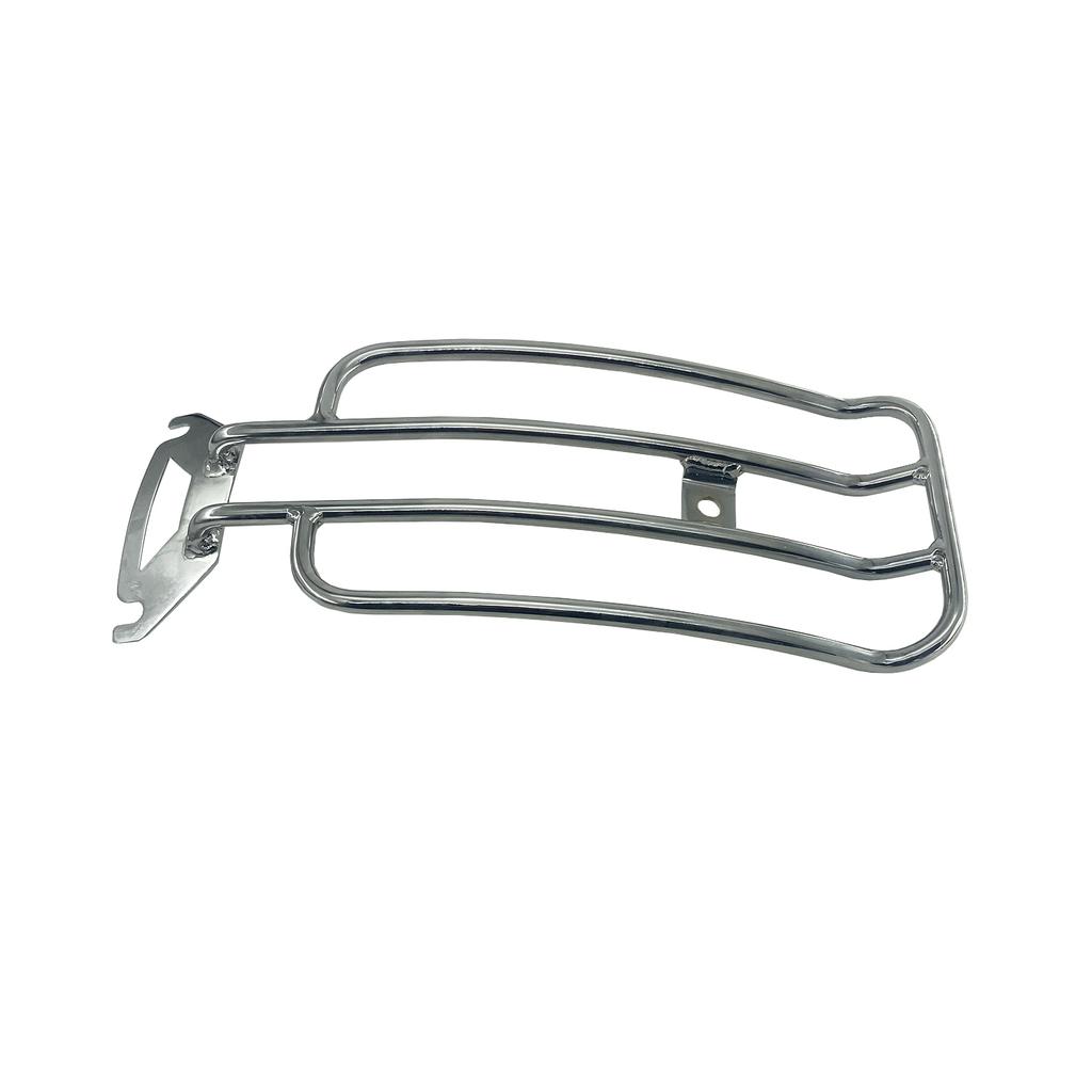 Steel Chrome Solo Seat Luggage Fender Rack Mount For Harley Touring Road King FLHR Electra Glide 1997-2023