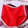3622 Plus Size Cotton Mid-Waist Women's Underwear Shorts for Moms