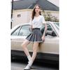BETU Women's Embroidered Letter Short Sleeve T-shirt