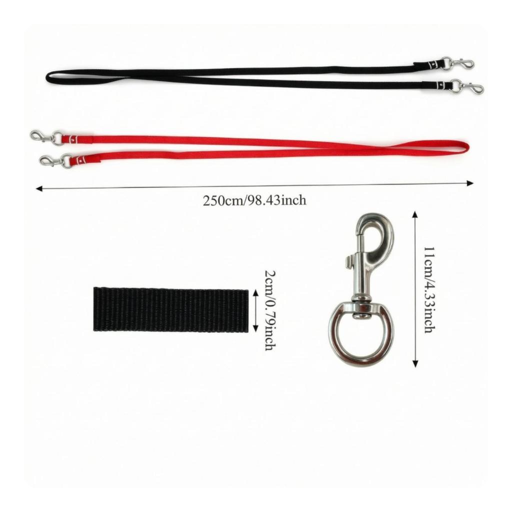 Nylon Reins Strong Tack Quick-Release for Schooling