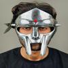 Maska MF Doom Rapper Cosplay Doplněk Maska pocta MF Doom Gladiátorská maska Párty maska Dárek Vánoce, Párty, Halloween, Svatba