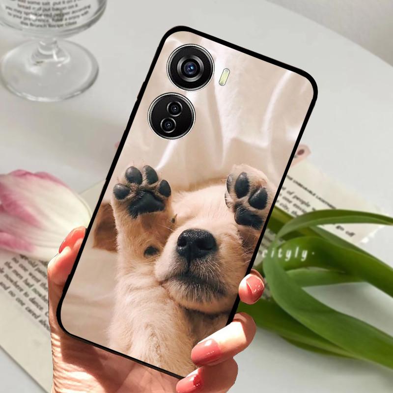 For ZTE Blade V41 Vita Case 2023 Silicone Shockproof Soft TPU Phone Cover For ZTE Blade V40 Design 8046 Funda 8140N Capa Cartoon
