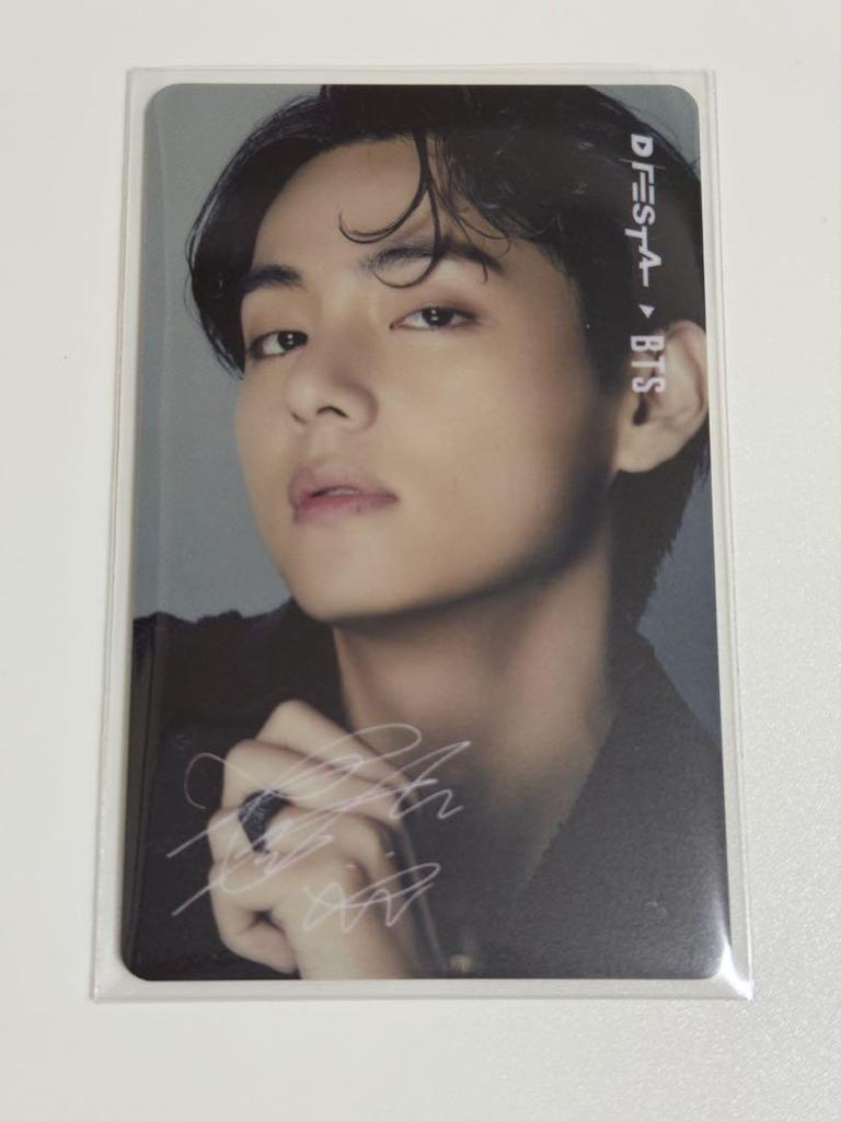 [USED] DFESTA BTS Bangtan Boys Taehyung V Admission Bonus Trading Card
