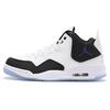 Jordan Courtside 23 Slip Resistant Abrasion Resistant Mid top Vintage Basketball Shoes GS Black White AR1002-104(Team181-)