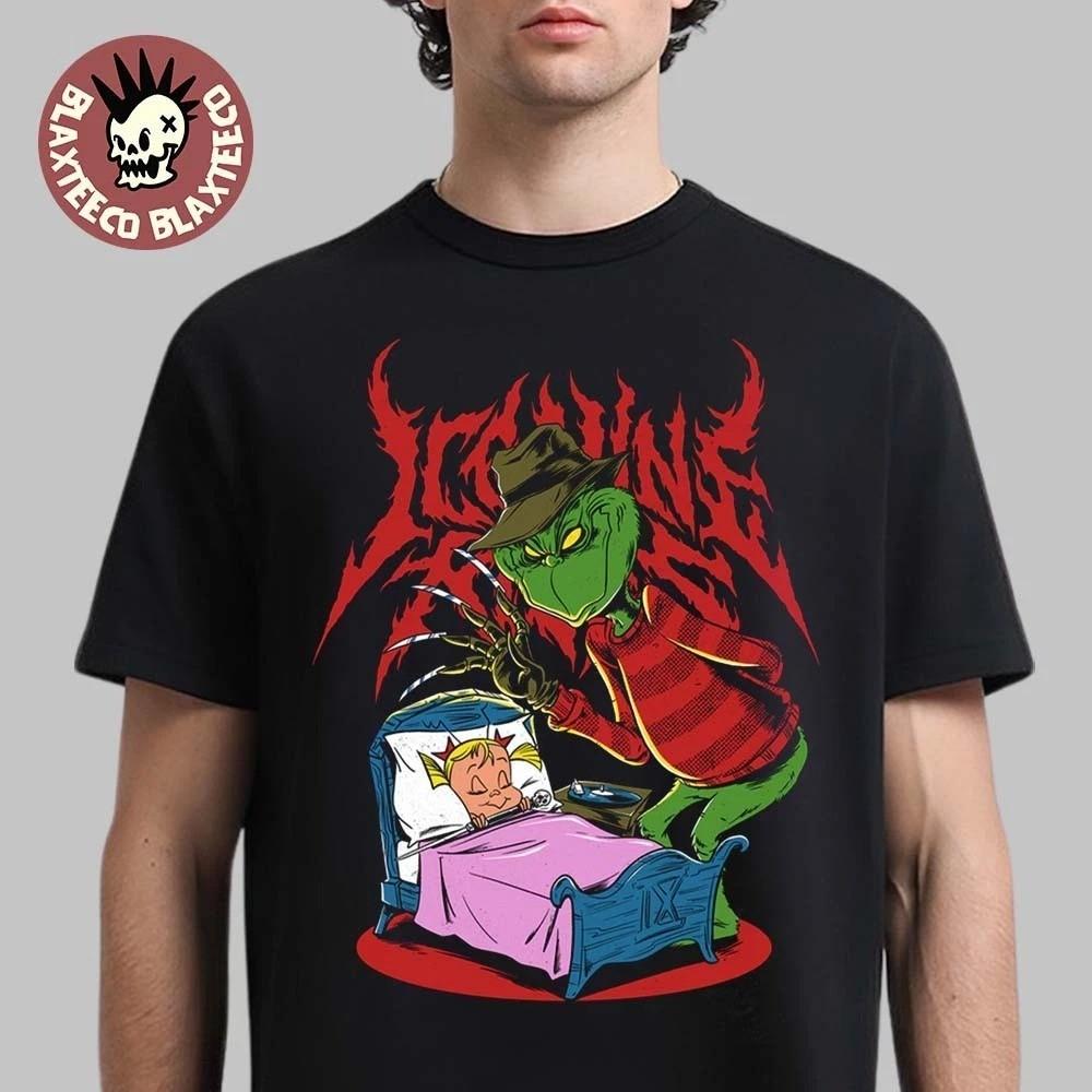 Ice Nne Kills Christmas Gory Grinch Freddy Krueger horror TShirt Unisex T-Shirt L