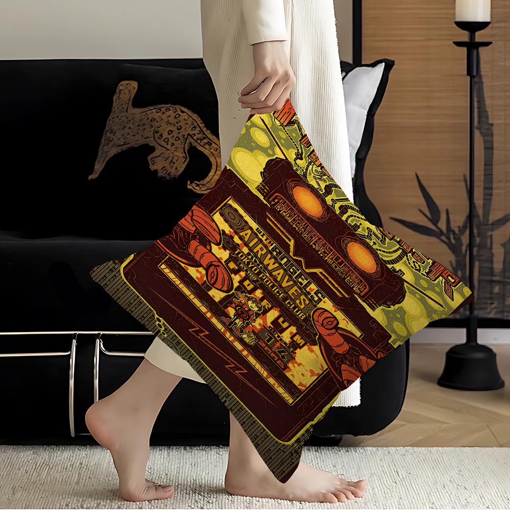 Weezer Music Band Pillow Cushion Cover Pillowcase Living Room Sofa Home Decor Customized