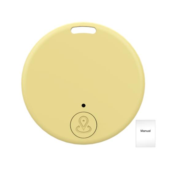 

Круглый GPS-трекер с поддержкой Bluetooth, портативный, для ключей, кошелька, багажа, питомцев, искатель предметов, локатор, водонепроницаемый, двусторонняя сигнализация, устройство слежения против потери светло-желтого