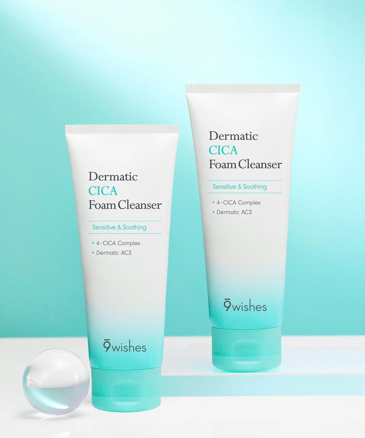 [Trouble/2-Pack] Dermatic Cica Foam Cleanser 150ml+150ml
