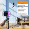 2026 Four-Axis 360° Rotating Anti-Shake Selfie Stick and Universal Floor Tripod for Mobile Phones