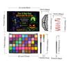 Multi-Color Halloween Face & Body Paint Set - Adult DIY Festival Makeup