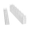 10Pcs White Spikes Repeller Cat Plastic Bird Repellent Anti Pigeon Anti-bird Squirrel Garden Fences Control Transparent Spikes