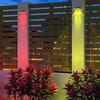 Waterproof Solar Deck Lights LED Light 3/9 Mode Solar Fence Lamp RGB Color Warm White Solar Step Lights Patio