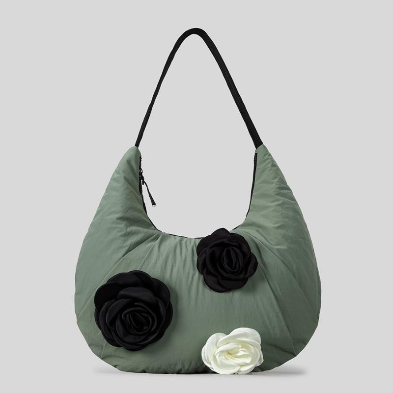 

Сумка в форме полумесяца, сумка на одно плечо, легкая сумка под мышкой, женская модная сумка зелёный