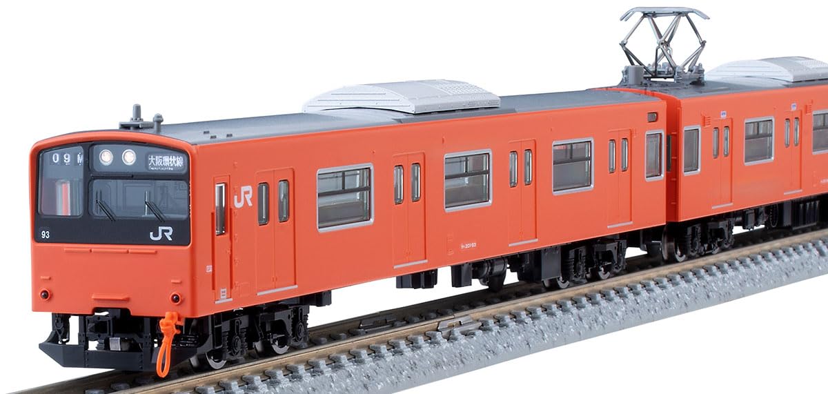 

TOMYTEC N Gauge JR 201 Series JR West 30N Renewal Car Orange Set 98843 Model Train