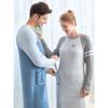 Light Yarn Super Soft Couple Pullover Women's One-Piece Pajamas