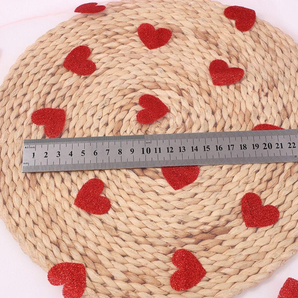 High Quality 2x1.5m Heart Gauze Table Runner Romantic Home Decoration Valentine's Day Tablecloth Dining Table Decor Anniversary