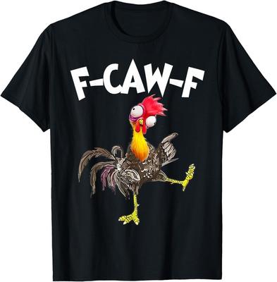 Grappig F-Caw-F Kip FCAWF Kip Ontwerp Caw Unisex S-5XL Unisex T-shirt