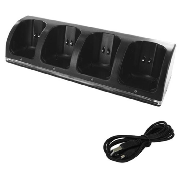 

Charger Compatible for Game Console 4 Ports Charging Stand чёрный