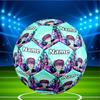Custom Name Personalized Ben 10 Cartoon Print Size 5 Soccer Ball Training & Match Football, for Team, Kicking, Gift for Football