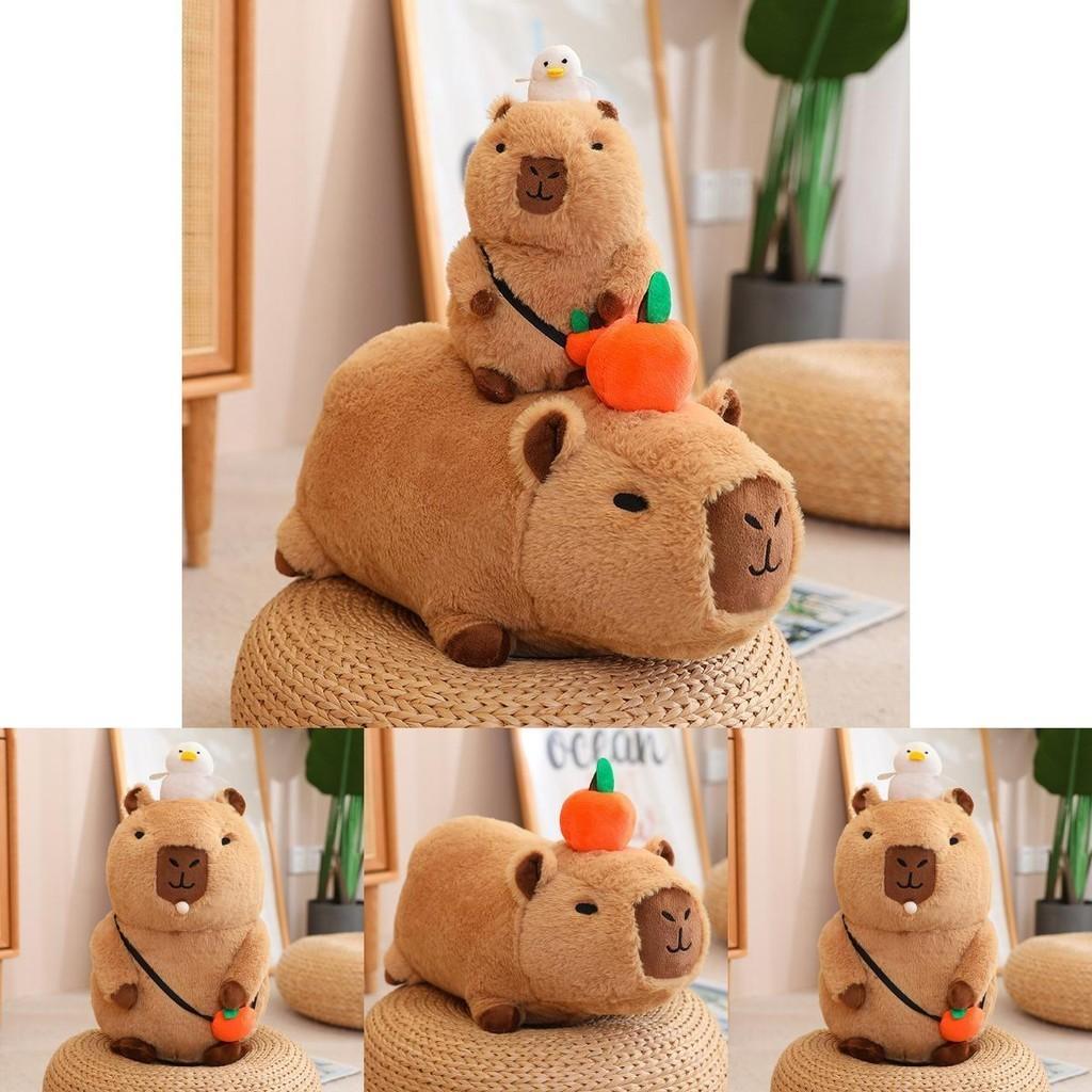 Cute Capybara Plush Toy Adorable And Soft Stuffed Animal Pillow Doll Perfect Gift For Kids