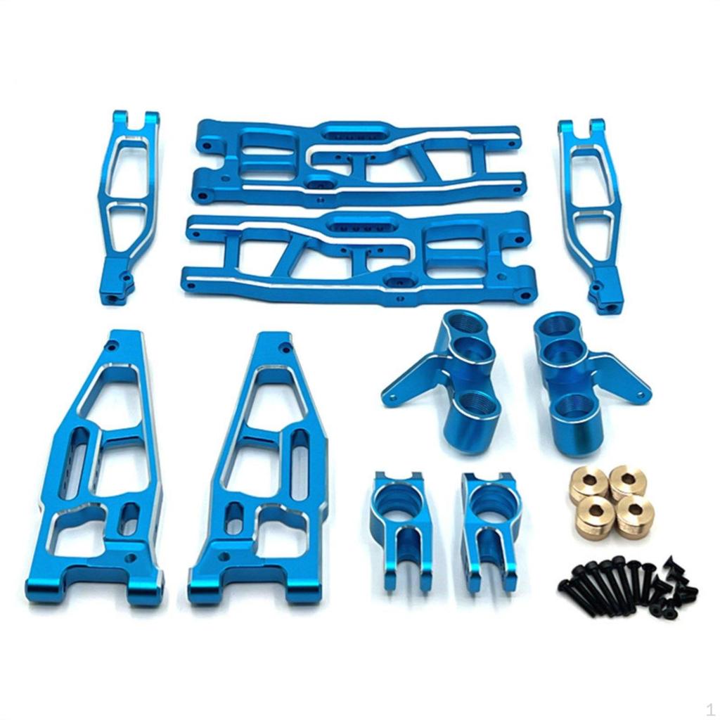 1/8 Scale RC Car Shock Absorption System Kit Anodized Finish Sandblasted Surface Metal