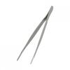 Kitchen Stainless Steel Long Straight Food Meat Tongs BBQ Tweezers Tool Clip