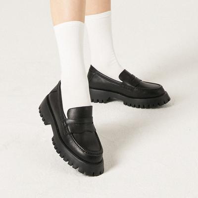 Skono Martin Penny Loafers / Black