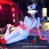 True Night Sex Underwear Halloween Sexy Nurse Uniform Pure Desire Small Breasts Seduction Suit No-Take Pajamas Women