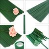 30/40cm Green Flower Stem Sticks Floral Wire Stems DIY Floral Material Handmade Wire Accessoies Wedding Home Decor Wholesale