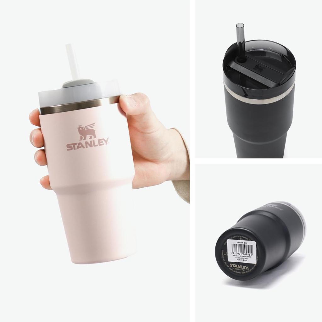 Stanley Water Bottle STANLEY Vacuum Slim Quencher ONE H2.0 0.6L 10-10826 Frost(261)