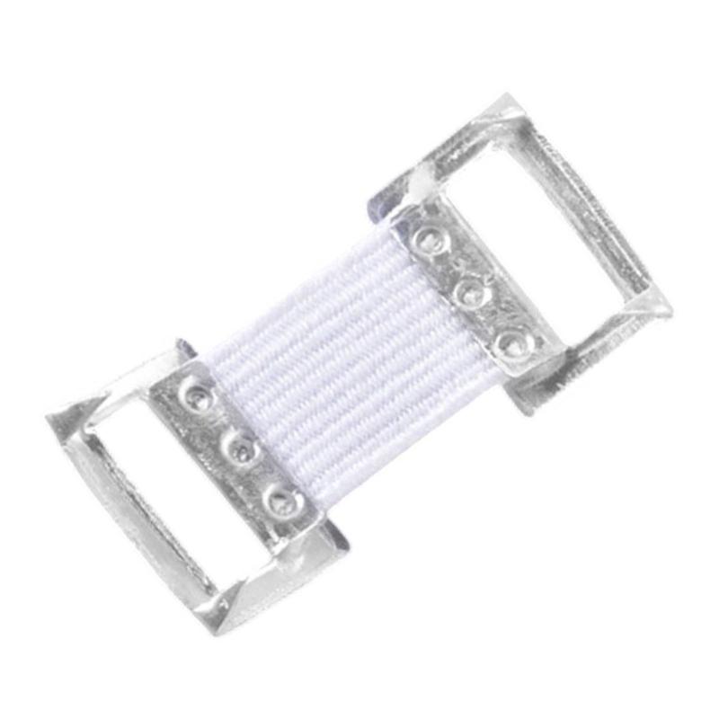 100 Pcs Elastic Aluminum Bandage Clips Stretch Metal Clips Replaceable Elastic Bandage Wrap Clips for Bandages