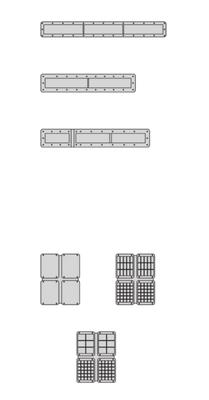 FineMolds Nano Aviation Series Formation Light Plastic Model Parts NA16 1/72 F-15