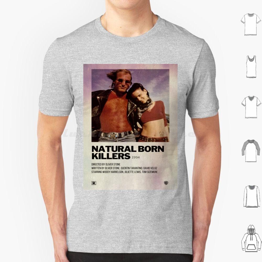 Natural Born Killers Poster T Shirt Big Size 100 Cotton Natural Born Killers Quentin Tarantino Tarantino Mickey And Mallory