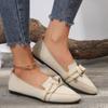 Women's Shoes Are Thin, Pointed, Flat-bottomed Single Shoes, Women's Flying Weaving, One Pedal, Bow, Casual and Breathable