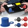 1 Pair Water Proof Battery Terminal Cover Dust Proof Insulated Battery Protector Positive Negative Heads Standard Diameter