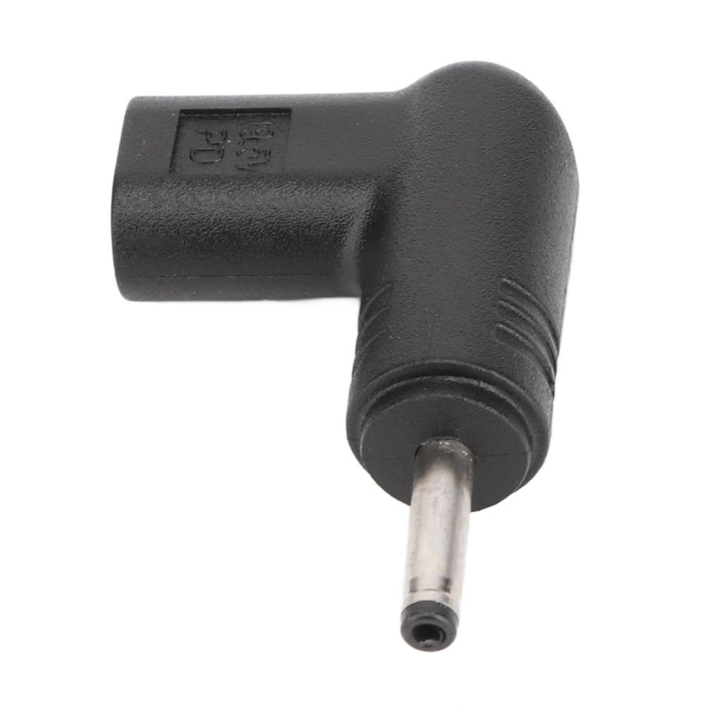 100W PD USB 3.1 Type C Female USB C To DC 18.5‑20V 3.0x1.1mm Adapter PD Emulator Trigger 90 Degree Angled