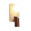Yellow Travertine Wabi-Sabi Wall Lamp for Bedroom, Hotel, or Corridor
