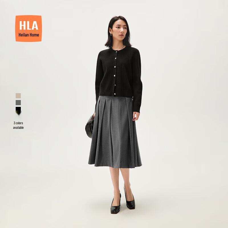 HLA Women's Round Neck Knit Cardigan