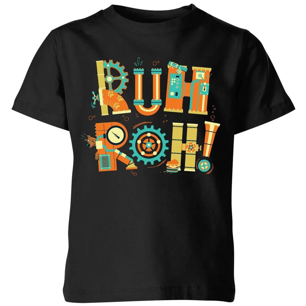 Ruh-Roh! Clockwork Kids T-Shirt - Black - 3-4 Years 140