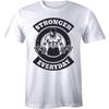 Stronger Everyday Men T-shirt Weight Lifting Gym Training Bodybuilding Tee Shirt Unisex T-Shirt