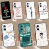 Cartoon Doctor Nurse Case For OPPO Reno 11 11F 10 Pro 4Z 5Z 8T 5 6 7 8 Lite OPPO Find X5 X6 Pro X2 X3 Lite Cover